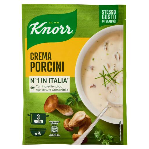 Crema ai funghi porcini 76g Knorr