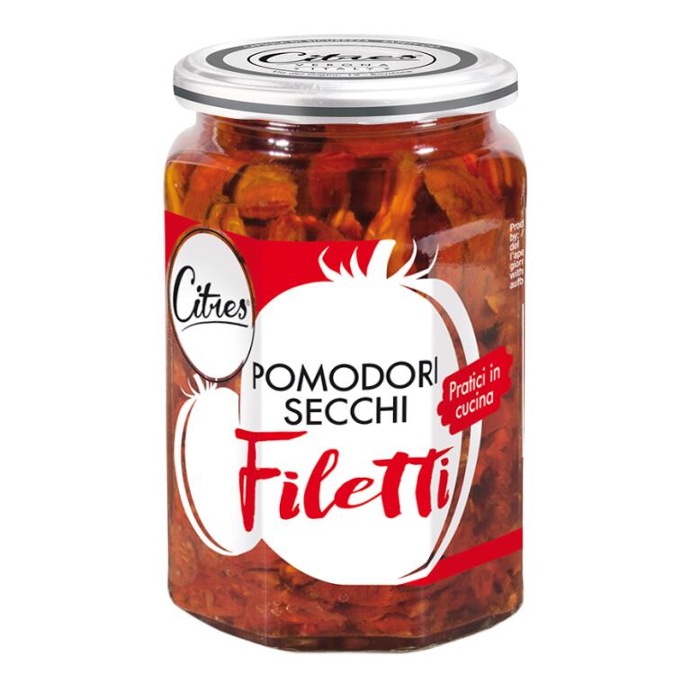 Pomodori secchi a filetti in olio 520g Citres