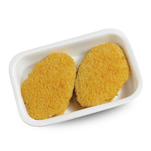Cotoletta di pollo e tacchino con spinaci confezione famiglia 800g