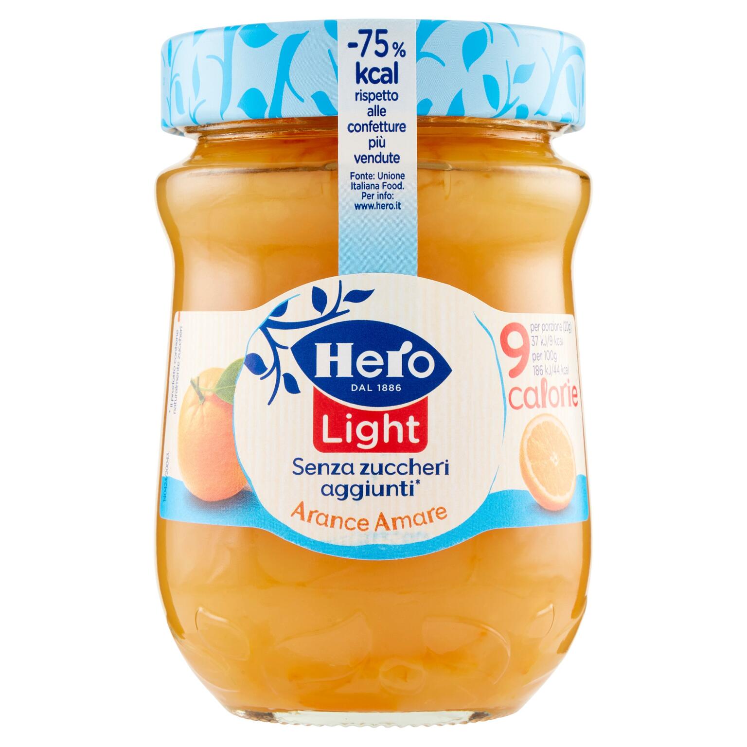 Confettura light arance amare 280g Hero