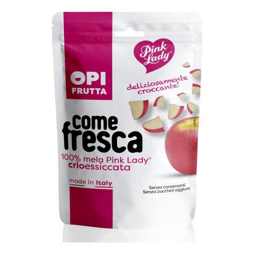 Mela Pink Lady snack 18g frutta crioessiccata