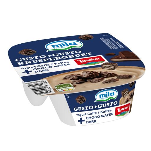 Gusto+Gusto Caffè +Wafer Loacker Dark 150g Mila