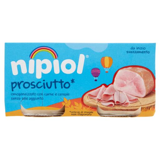 Omogeneizzato prosciutto 2x80g Nipiol
