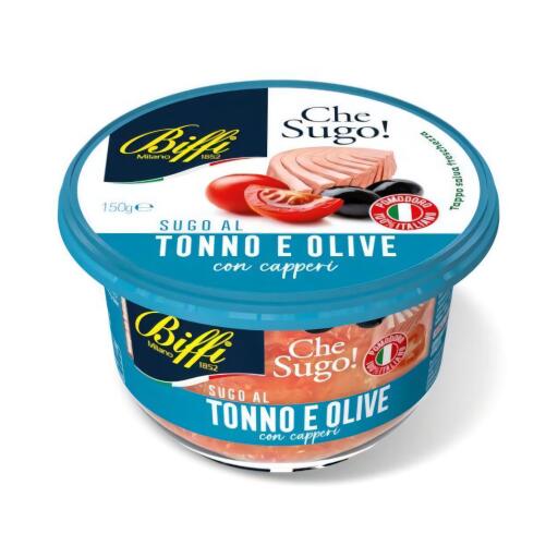 Sugo fresco al tonno&olive 150g