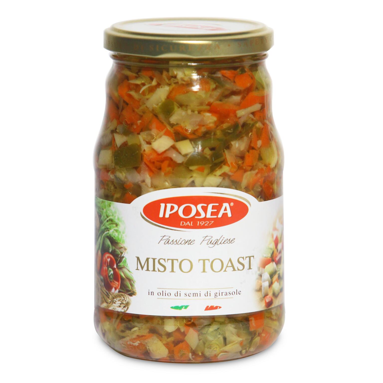 Misto toast in olio di semi di girasole 290g Iposea