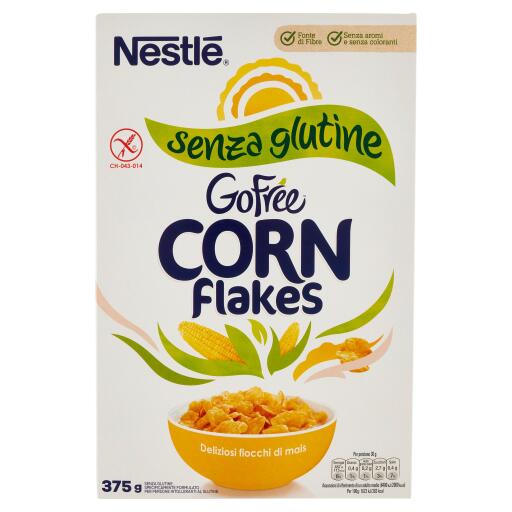 Cereali corn flakes 375g Nestlè senza glutine