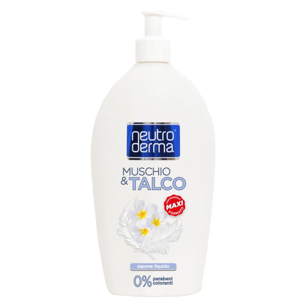 Sapone liquido muschio e talco 1 litro, Neutroderma
