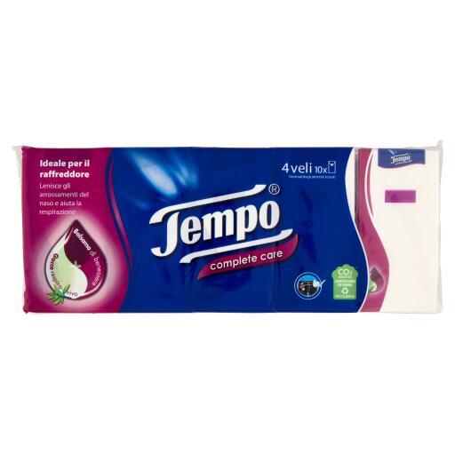 Fazzoletti tempo complete care 10x9