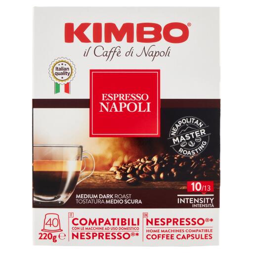 40 capsule Kimbo Napoli comp. Nespresso