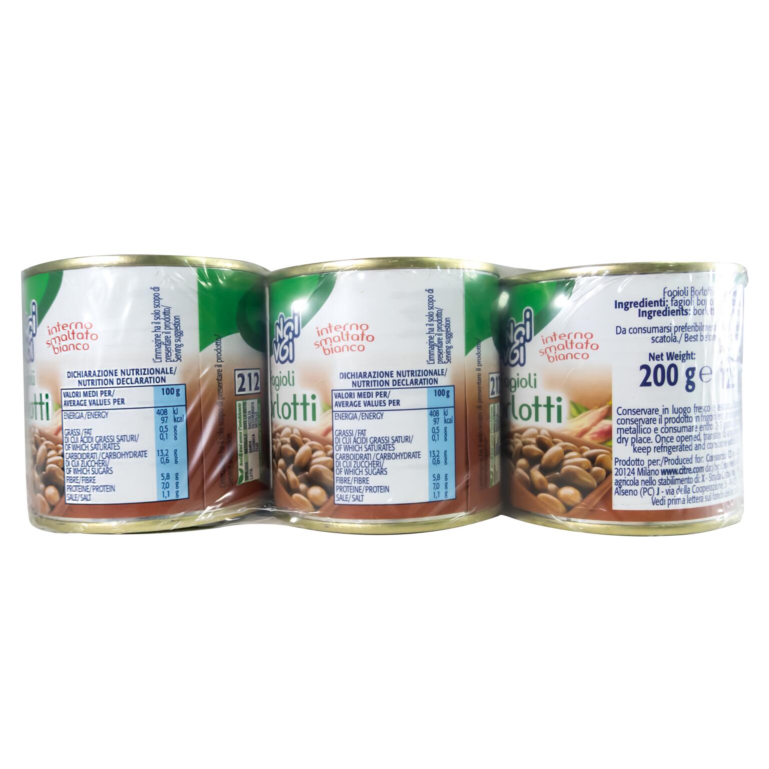 Fagioli Borlotti 3x200g Noi&Voi