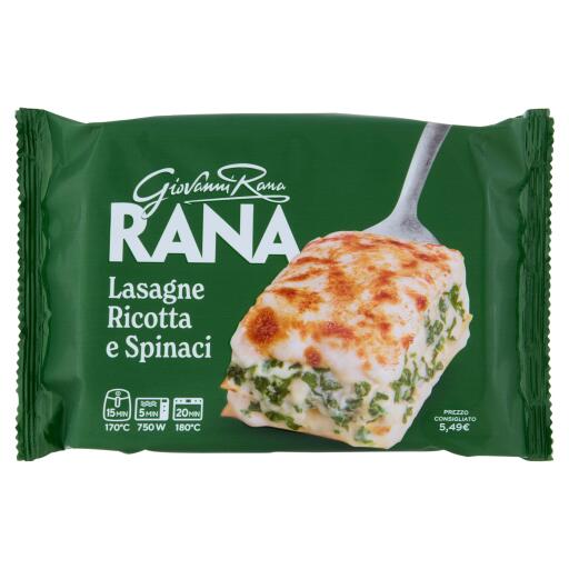Lasagne con ricotta e spinaci 350g Rana