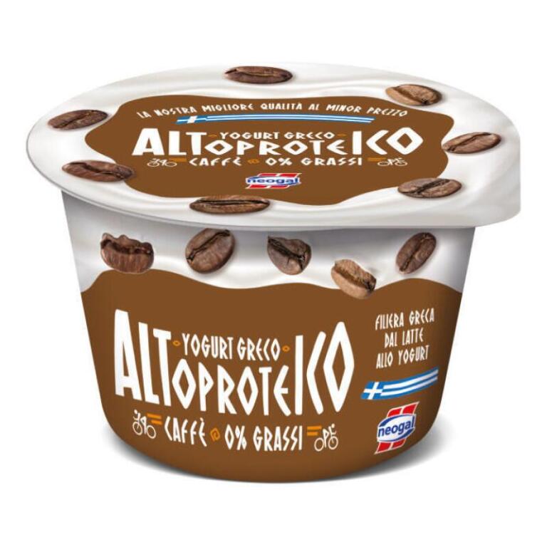 Yogurt Greco Altoproteico 0% grassi Caffè 150g Neogal
