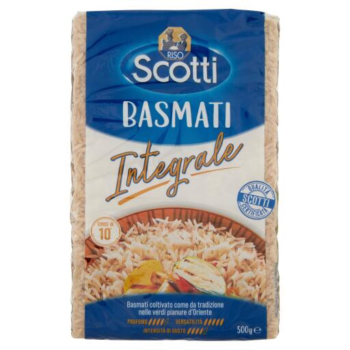 Riso Basmati integrale 500g Scotti