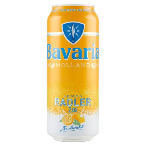 Birra radler lattina 50cl Bavaria