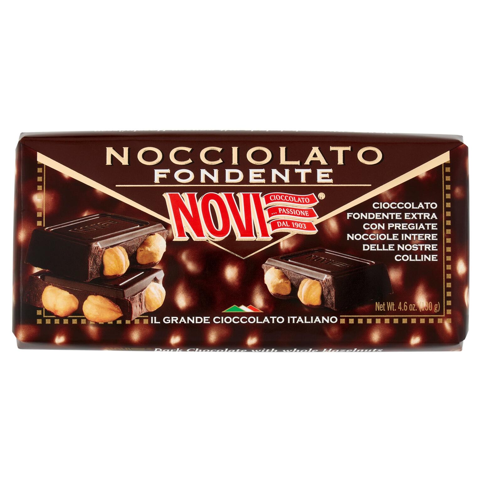 Nocciolato 130g fondente Novi