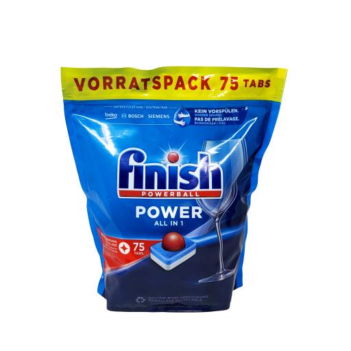 Finish all in one 75 balls power