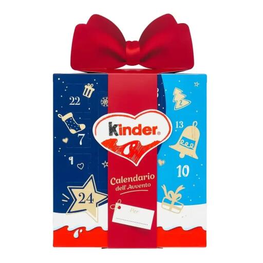 Calendario Avvento Fiocco 214g Kinder Ferrero