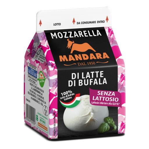Mozzarella di latte di Bufala Dop 150g Aziende Agricole Associate senza lattosio