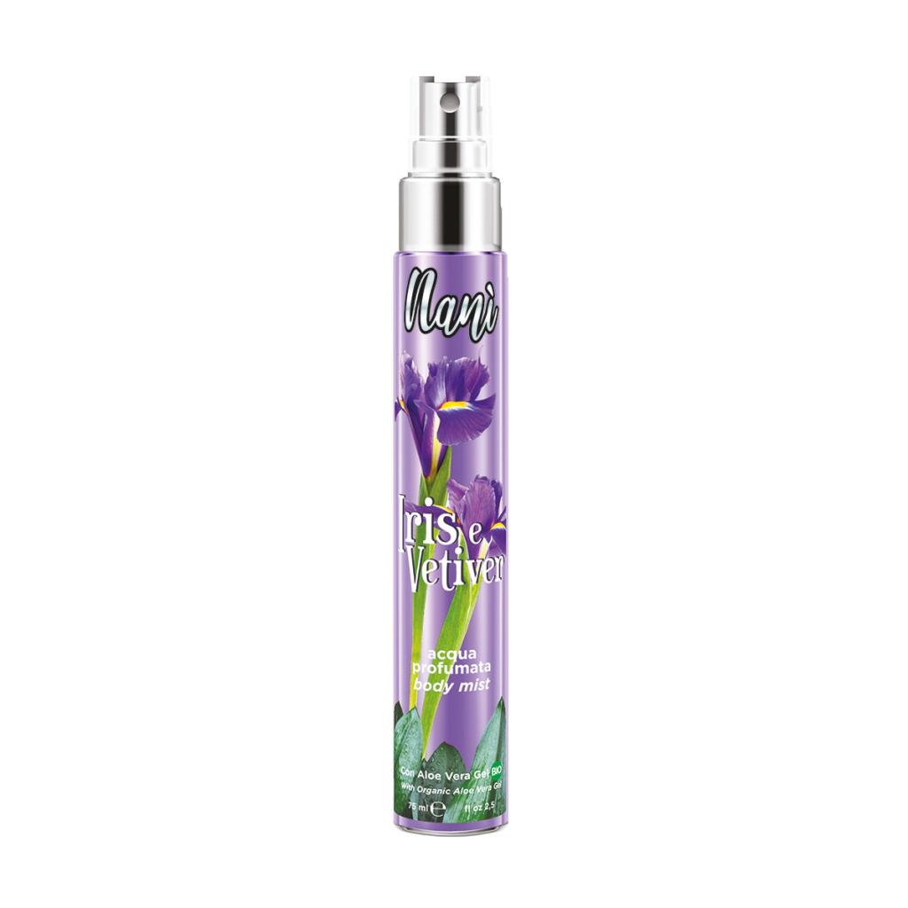 Acqua profumata 75ml Iris e Vetiver Nanì