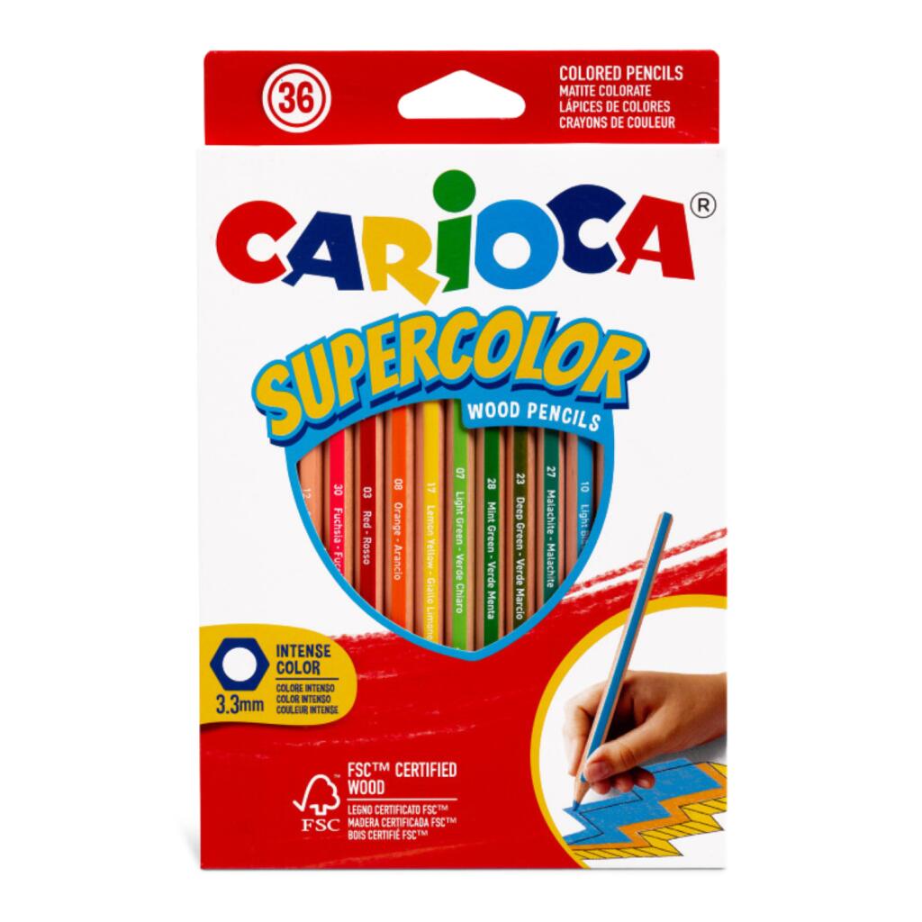 36 matite supercolor Carioca
