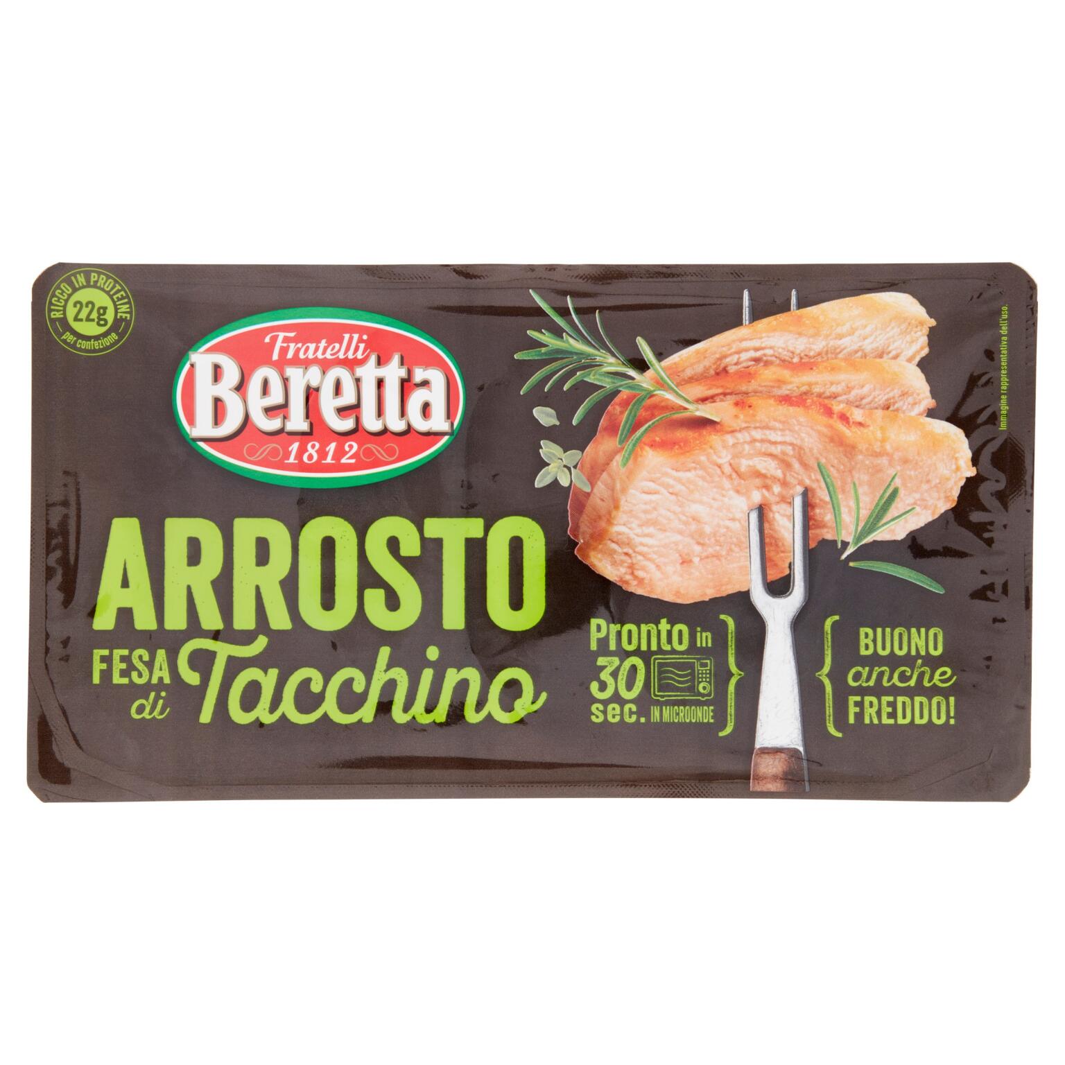 Fesa di Tacchino arrosto 100g Beretta