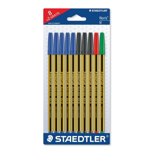 Penne noris 8+2 gratis Staedtler