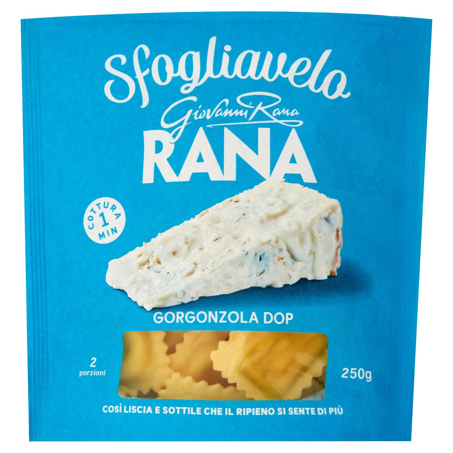 Ravioli Sfogliavelo al gorgonzola DOP 250g Rana