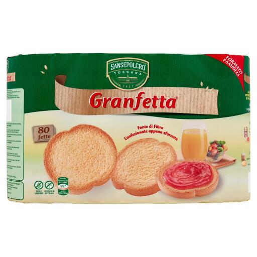 Granfetta dorata 600g 60+20 fette Delverde