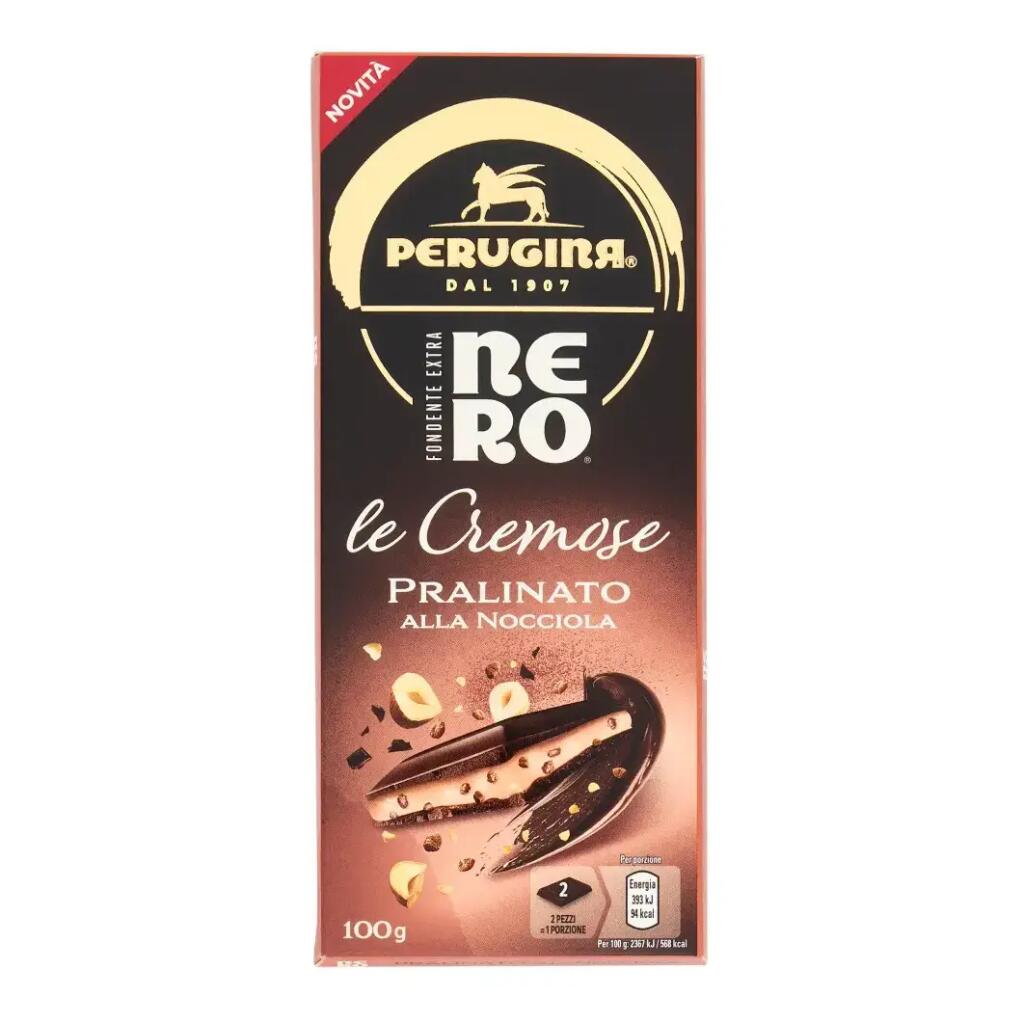 Tavoletta Nero Pralinato alla Nocciola 100g Perugina