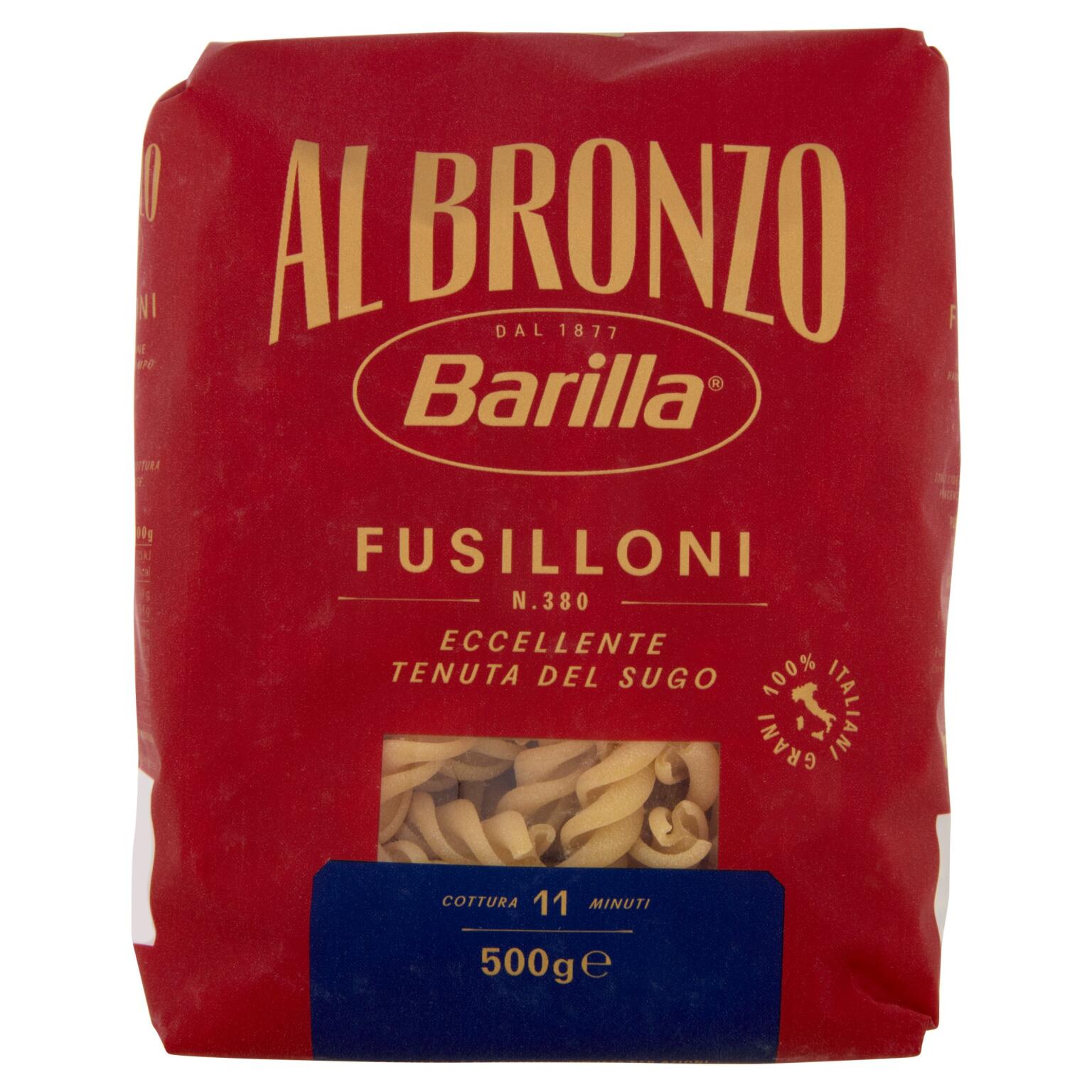 Fusilloni al bronzo 500g Barilla