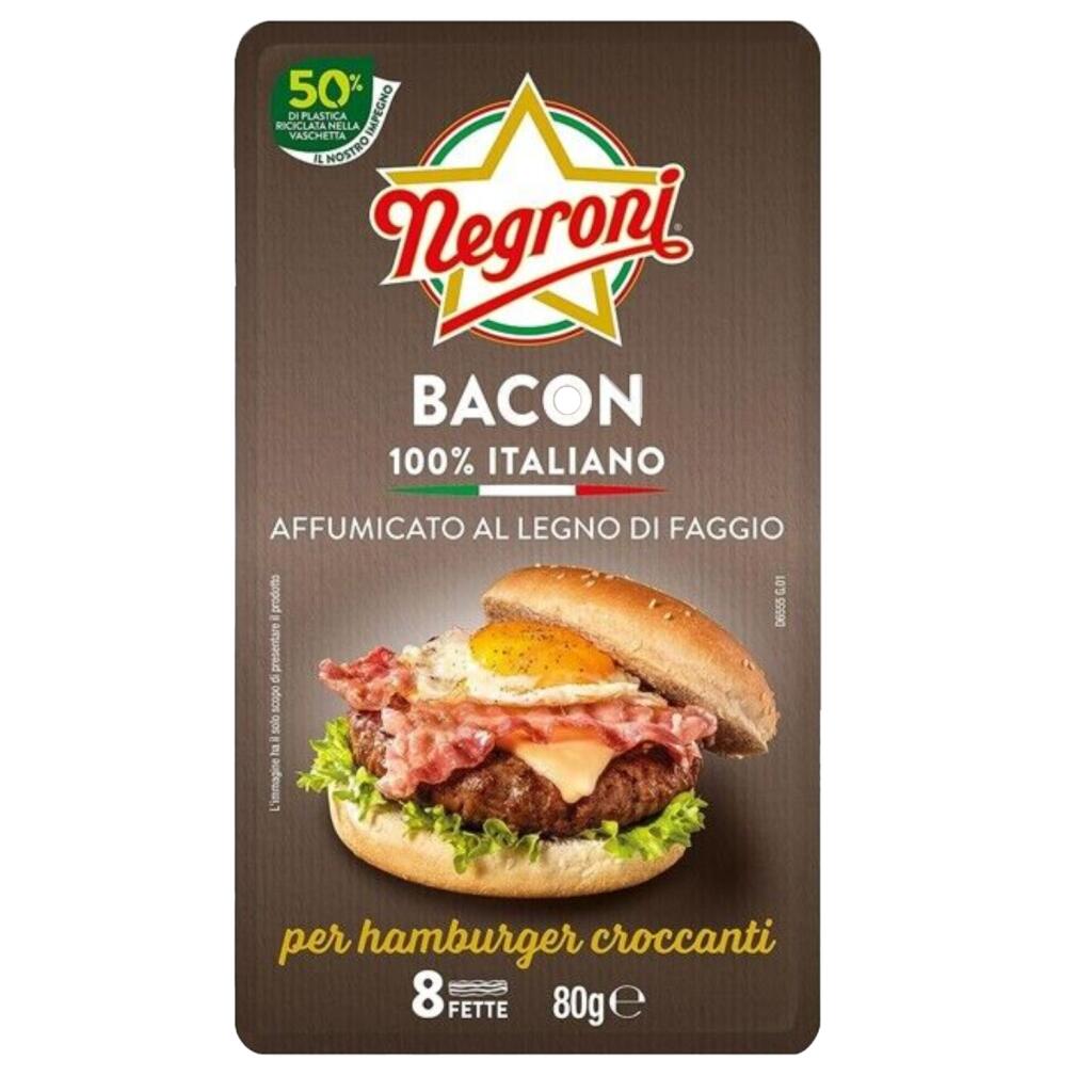 Bacon a fette 80g Negroni