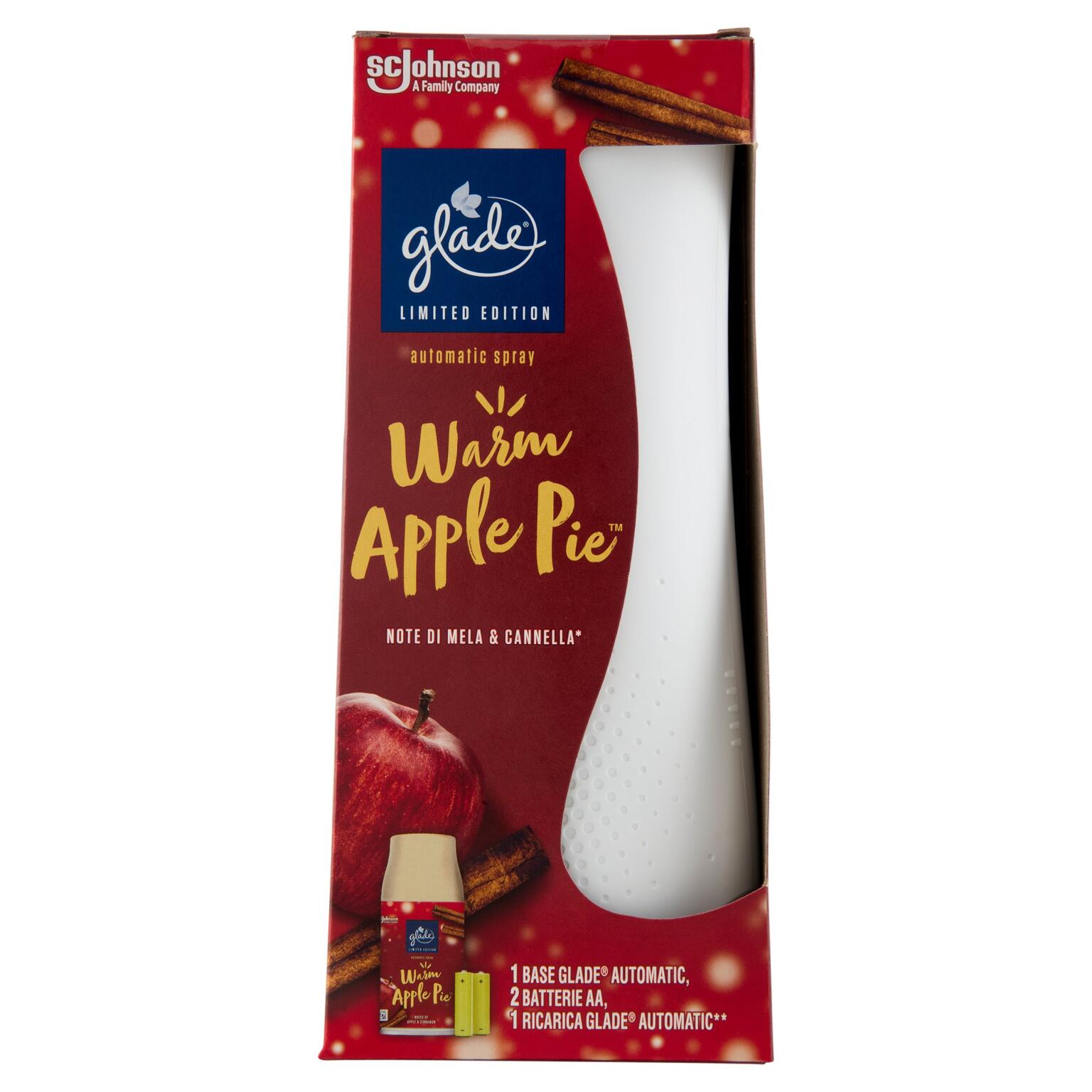 Glade Automatic Base e ricarica Warm Apple Pie