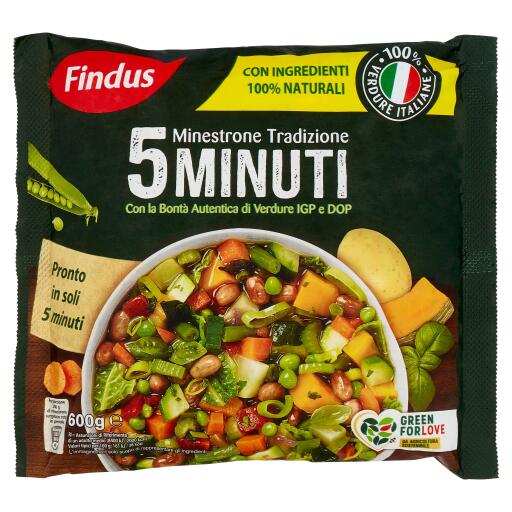 Minestrone tradizione 5 minuti, 600g Findus