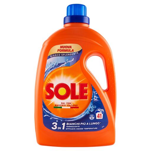 Detersivo Liquido Sole Bianco Splendente 41lav