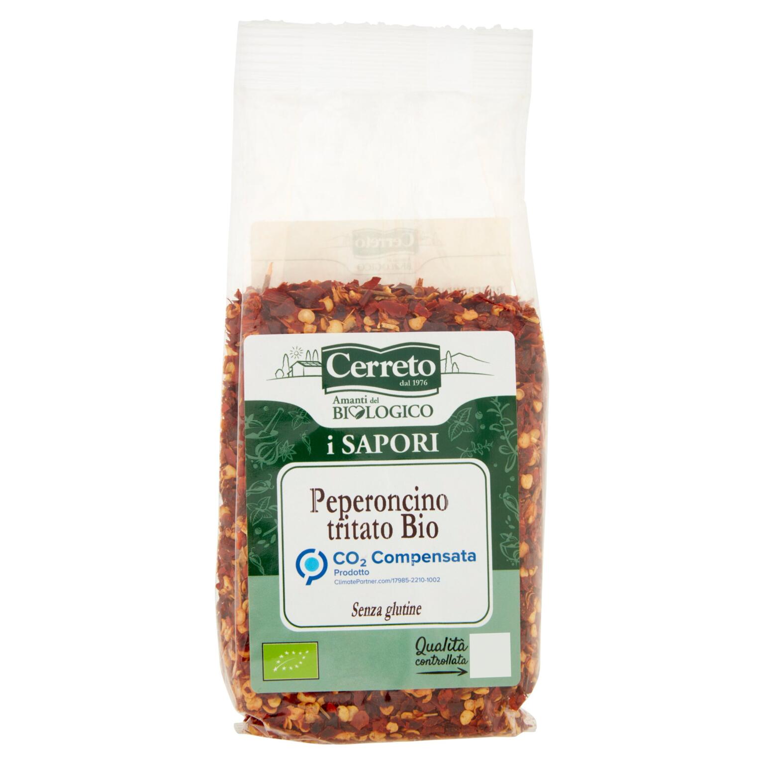Peperoncino tritato  BIO busta 80g Cerreto