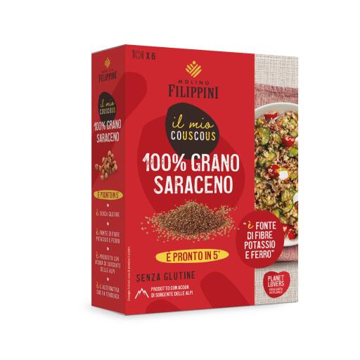 Cous cous grano saraceno 100%, 375g, Molino Filippini
