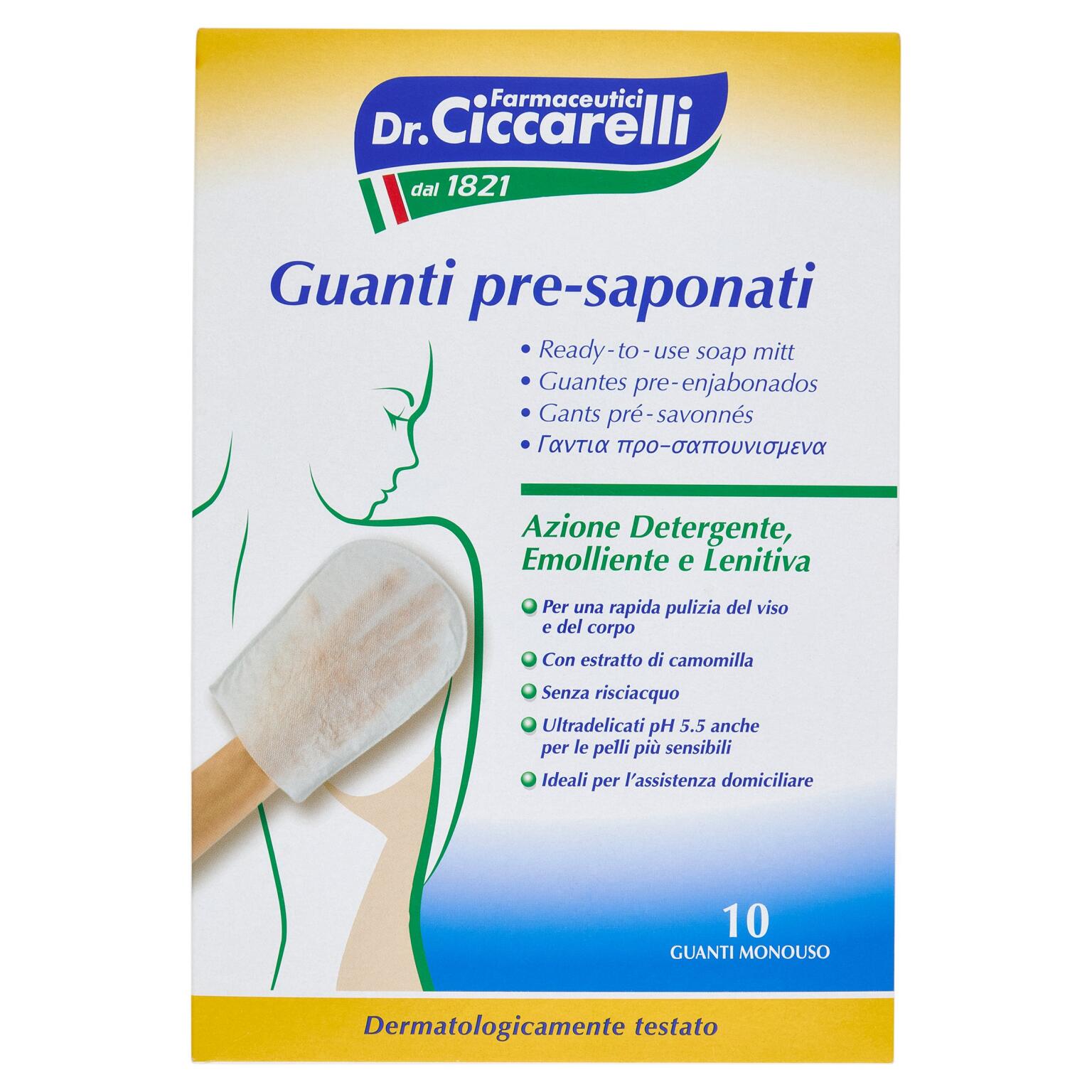 Guanto pre-saponato da 10pz Dott.Ciccarelli