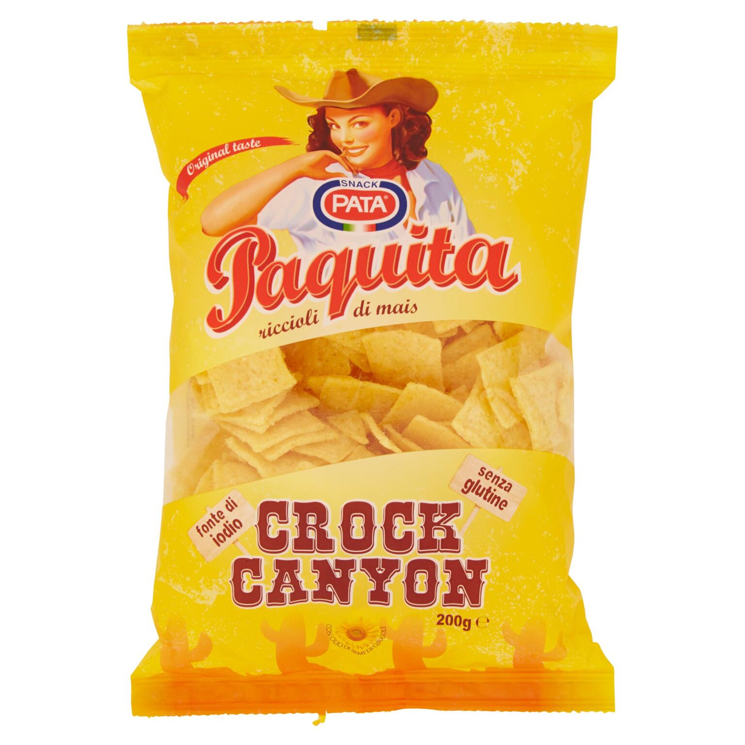 Croc Canyon Riccioli di Mais 200g Paquita Pata