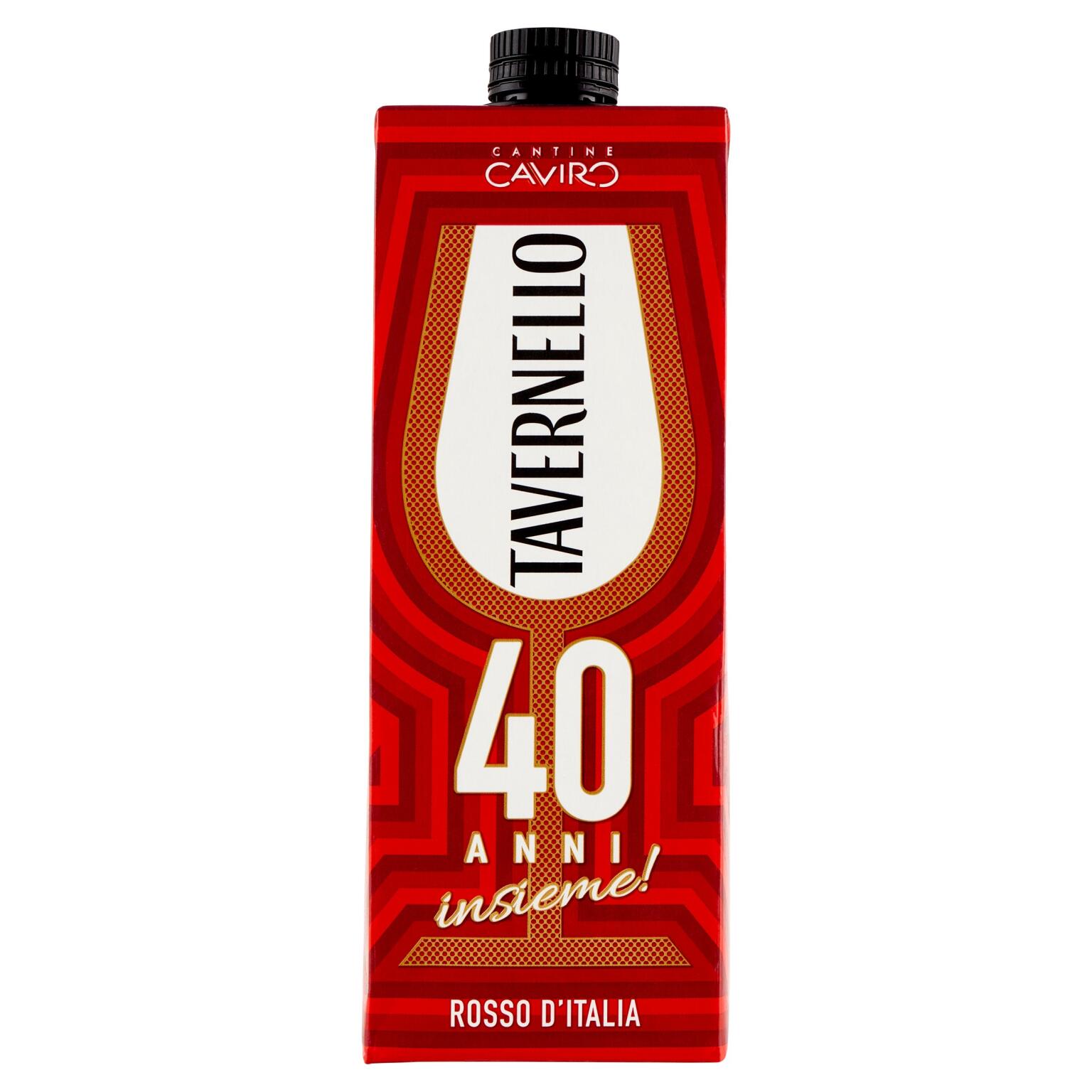 Vino rosso Tavernello brick 1L
