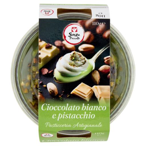 Dessert cioccolato e pistacchio 110g senza glutine