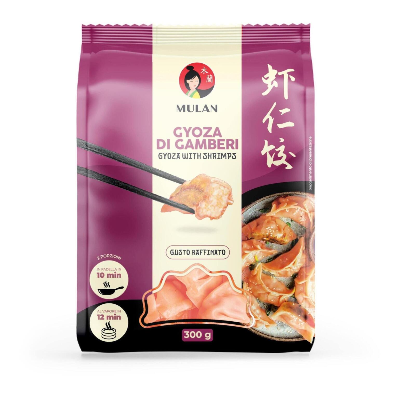 Gyoza di gamberi 300g Mulan