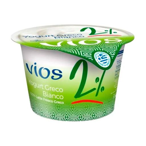 Yogurt greco Vios 2% bianco 150g Holicon