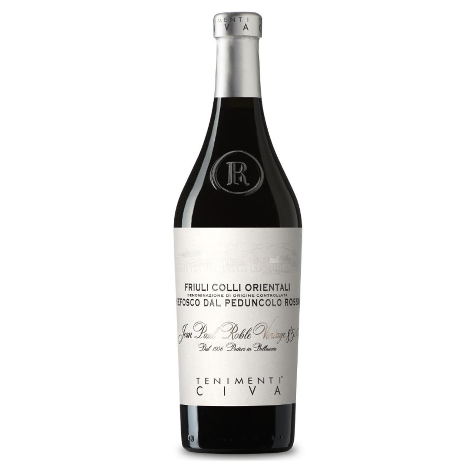 Refosco dal Peduncolo rosso Colli Orientali Friuli DOC linea vintage 75cl Tenimenti Civa