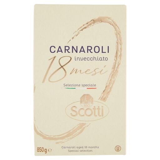 Riso carnaroli 18mesi 850g Scotti