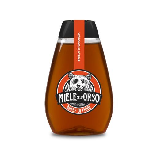 Miele di fiori squeezer da 500g dell'Orso