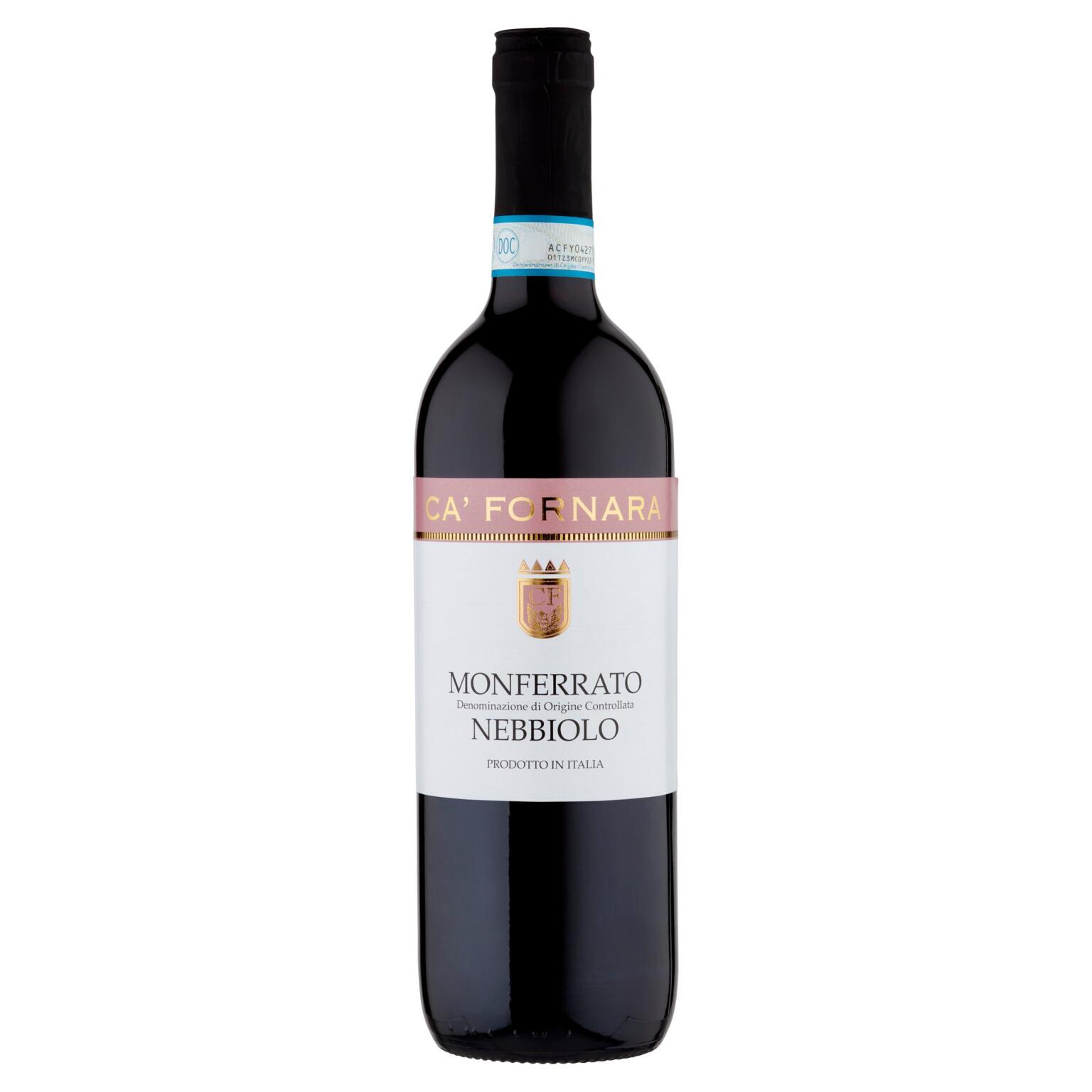 Nebbiolo Monferrato Doc 75cl Ca' Fornara
