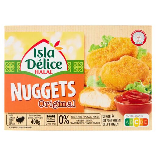 Nuggets di Tacchino Halal 400g Isla Deli