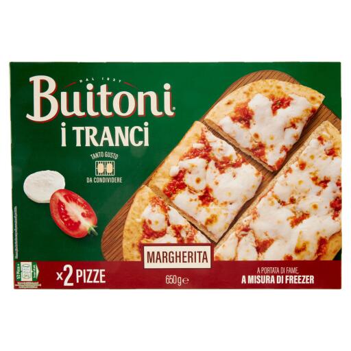 Pizza i tranci margherita da 650g Buitoni