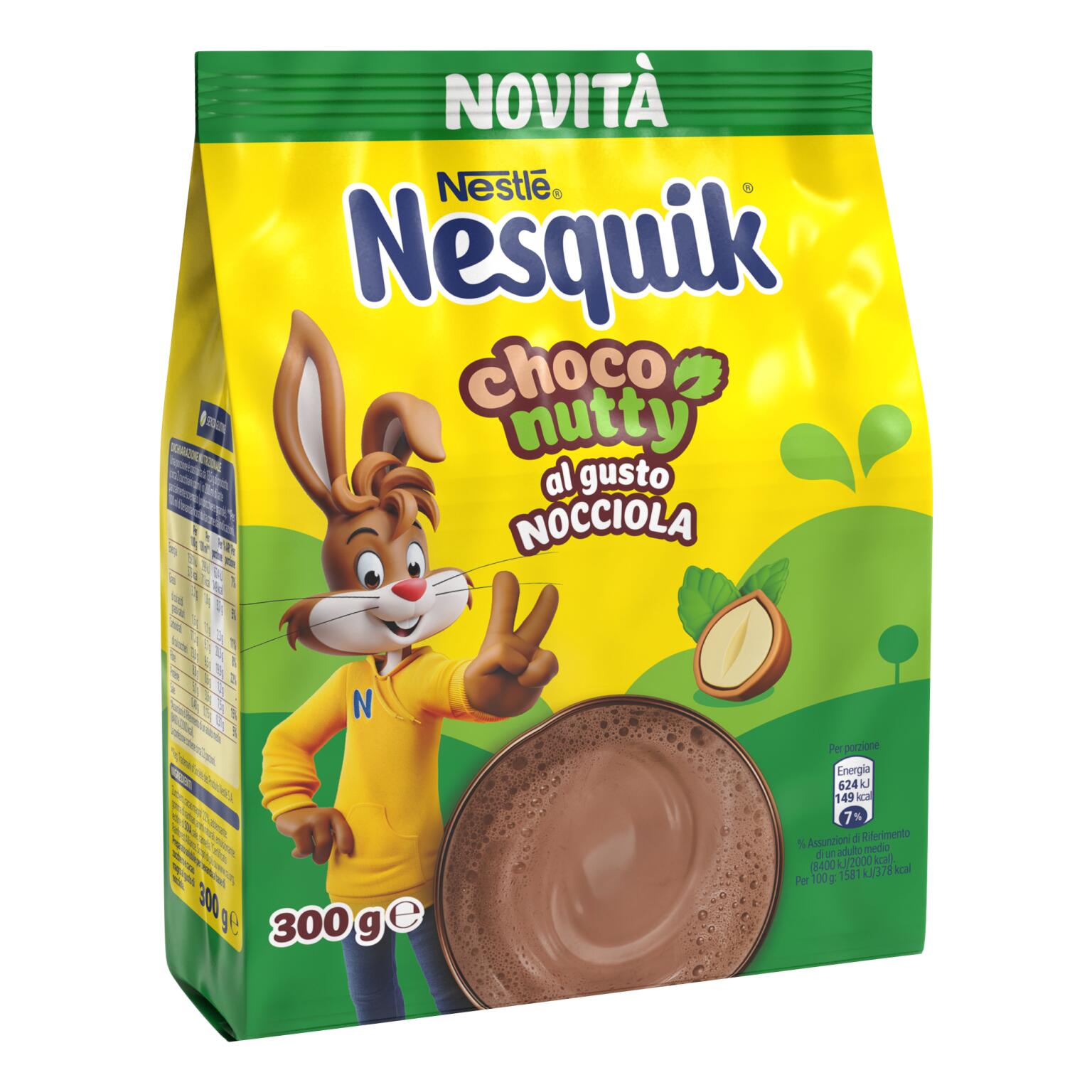 Nesquik Choconutty al gusto nocciola 300g Nesltè