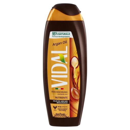 Docciaschiuma olio di argan vellutante 250ml Vidal